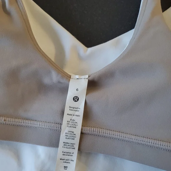 nwt Lululemon White Align Tank Top